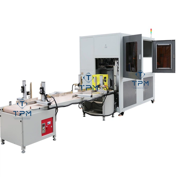 Automatic 2 Color 4 Sides Beer Crate Screen Printing Machine